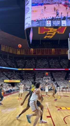 We have all we need today 😏 Enjoy 30 seconds of ISU MBB Iowa State Men's Basketball v. Kansas | 12pm | Iowa State Athletics