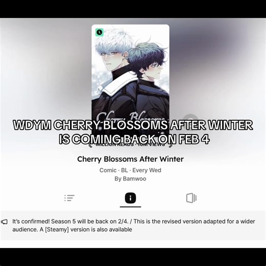 Cherry Blossoms After Winter Returns in February 2024
