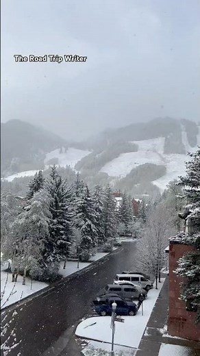 Aspen Winter Wonderland in Spring!