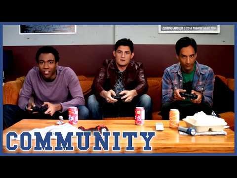 Troy And Abed's New Friend | Community | Custody Law and Eastern European Diplomacy Clip