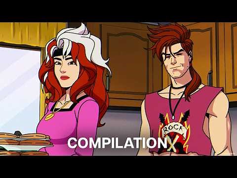 Rogue and Gambit's Relationship in X-Men '97 | Compilation
