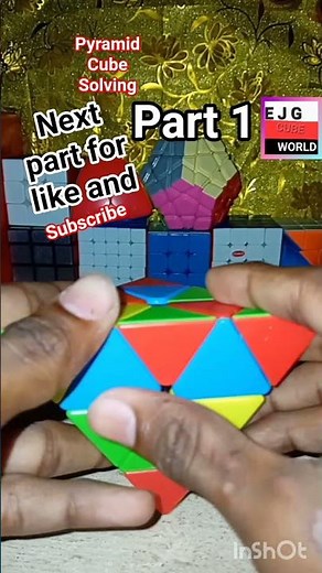 how to solve pyramid cube