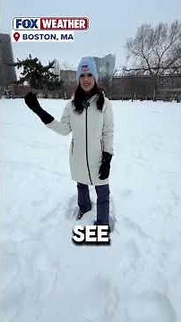 FOX Weather on the ground in Boston, MA