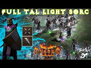 Full Tal Set Lightning Sorc Build Guide: Her Rule Over Sanctuary Is SHOCKING! - Diablo 2 Resurrected