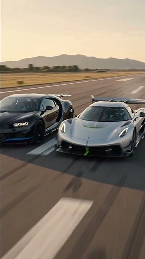 Bugatti vs Koenigsegg Drag Race! 🔥🏎️ | INSANE Hypercar Battle