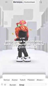 Tutorial body free🥰🙀 #roblox#jalanyangjauhjanganlupapulang #satuklikuntukwujudkanimpianmu