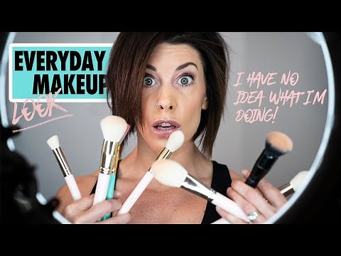 BASIC EVERYDAY MAKEUP TUTORIAL (I have no idea what I'm doing)