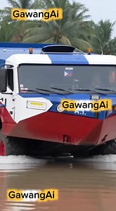 2.4M views · 32K reactions | When the floods rise, Filipino innovation rolls forward. Amphibian search-and-rescue trucks — proudly Gawang A.I. #GawangAI #AIRealism #CagayanValley #SearchAndRescuePH #DisasterResponse #PhilippineInnovation #DocumentaryStyle #FloodRescue #PinoyEngineering #AIVideoArt | Gawang AI | Facebook