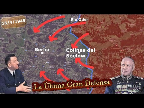 The Battle of the Seelow Hills, the last defense before Berlin.
