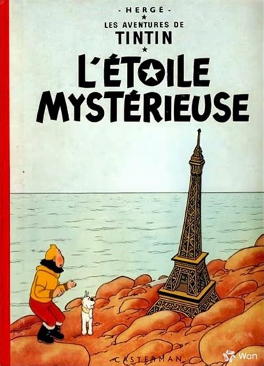 TINTIN, L'étoile mystérieuse - HERGE