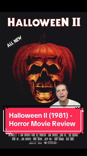 SPOILER FREE!!! Have you seen Halloween II from 1981? Do you love Michael Myers or the Halloween franchise? Let me know! This was part 2 of my double feature from Halloween night!!! #greenscreen #christophermtantillo #movie #movietok #film #filmtok #horror #horrortok #horrormovie #moviereview #movierecommendation #moviesuggestions #halloween #halloweenmovie #johncarpenter #michaelmyers #halloween2 #halloween1981