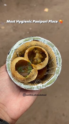 Mayank, Jaimin | Eat This Ahmedabad | Most Hygienic Panipuri Place!! 🥵 • Tag/share with your friends. • • • • 📍Jalaram Panipuri, Opp. Hocco Kitchen, Lg Bridge Corner, Maninagar,... | Instagram
