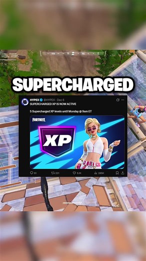 Supercharged XP in this Map 👀 #fortnite #fortnitesettings #ogfortnite