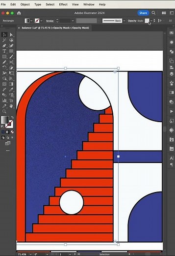How to add grain in #adobeillustrator #illustrator #graphicdesign #graphicdesigntutorial #design