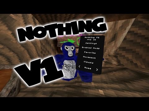 Gorilla tag mod menu (nothing menu v1)
