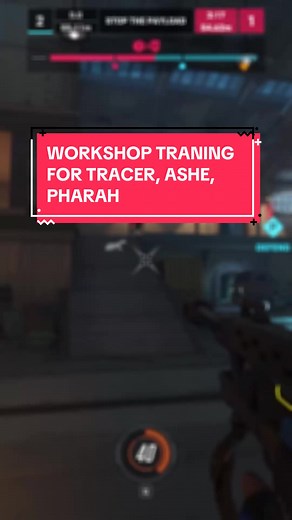 Best Training Workshop Codes For Dps. Tracer, Ashe, and Pharah edition ‼️ #overwatch #overwatchtips #tips