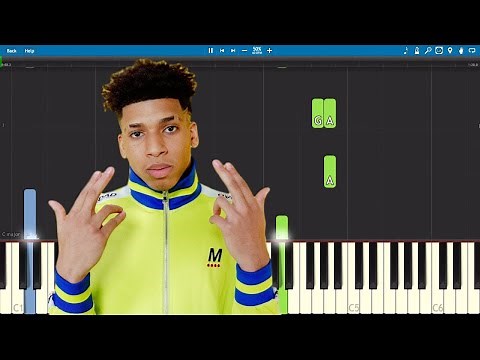 NLE Choppa - Shotta Flow - Piano Tutorial