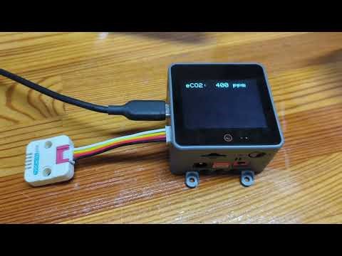 M5Stack CoreS3 x ガスセンサでeCO2濃度を計測する💨