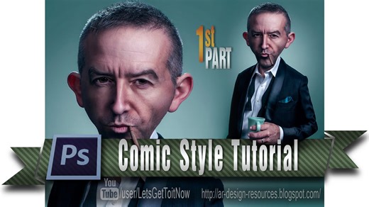 Comic Style Photoshop Tutorial Part One