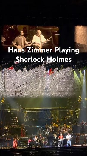 Hans Zimmer Playing Sherlock Holmes Munich 2025 Concert #hanszimmer #sherlockholmes #livemusic