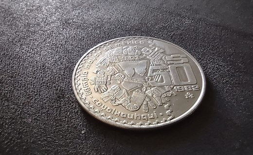 Moneda de 50 pesos mexicana de 1982 vale más de 500 mil pesos en Internet