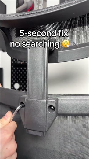 Grab the hex key ✅Tighten the chair 🪑Put it back ✅ #skadis #allenkeys #organization #3dprinting