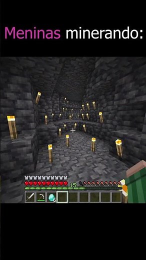 Menino ou Menina é MELHOR em Mineração no Minecraft?