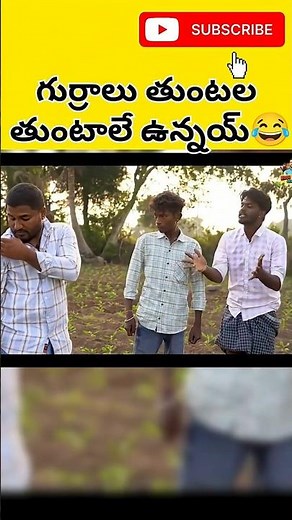 తుంటాలు తుంటాలు ఉన్నాయి గుర్రాలు 😂 | Funny Telugu Reel | Trending Comedy Shorts