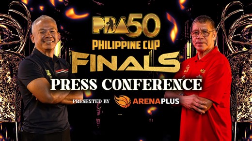 PBA SEASON 50 PHILIPPINE CUP FINALS TNT TROPANG 5G VS. SAN MIGUEL BEERMEN GAME 1 Wed, Jan 21 07:30 PM Ynares Center - Antipolo GAME 2 Fri, Jan 23 07:30 PM Ynares Center - Antipolo GAME 3 Sun, Jan 25 07:30 PM SM Mall of Asia Arena GAME 4 Wed, Jan 28 07:35 PM SM Mall of Asia Arena | PBA