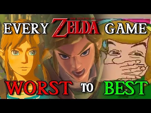 EVERY Zelda Game Ranked from Worst to Best