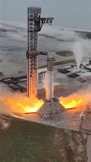 STATIC FIRE! SpaceX Starship Booster 20