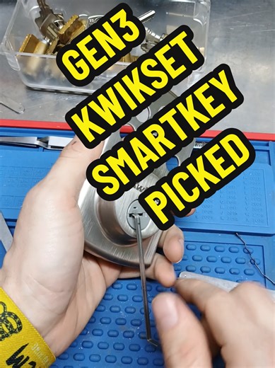 How to Pick a Kwikset Smart Key Gen 3 Lock