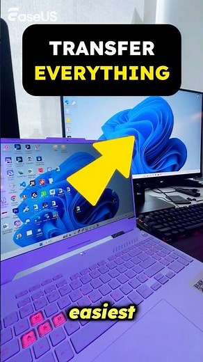 Transfer EVERYTHING From One PC to Another #pctips #techtips #datamigration