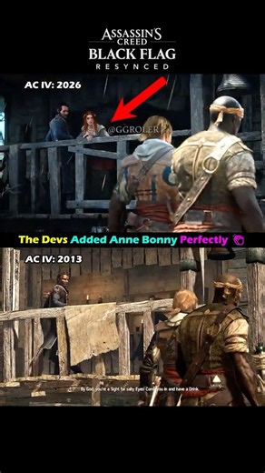 The Devs Added Anne Bonny Perfectly 👏 Black Flag Resynced