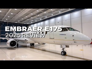 "Embraer E175 (2025) | Full Exterior & Interior Review with Detailed Views"