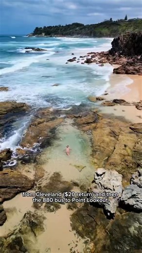 This National Park Has Fairy Pools, Dolphins, and $0.50 Transport From Brisbane 🐬Why Aren’t More People Talking About It?! Looking for the ultimate weekend escape from Brisbane? Noosa National Park is it! And the wildest part? You can get there for just $0.50 using public transport. Yes, really. This coastal stunner has everything: 🌊 Dreamy beaches like Tea Tree Bay, Alexandria Bay, and the ever-iconic Noosa Main Beach 🏖️ Sunshine Beach if you’re after a bit more space and surf 🧚‍♀️ The Fair