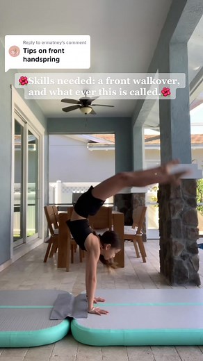 Front Handspring Tips for Gymnasts