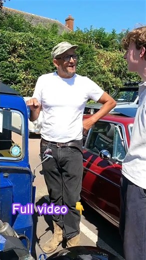 Message from Fuzz about driving vintage cars