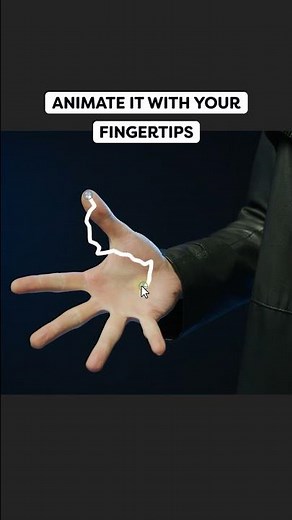 How to SHOOT LIGHTNING with your hands #premierepro #shorts