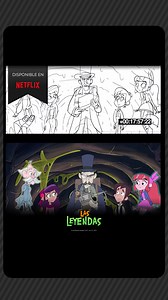 Aún en animatic se siente el peligro... #LasLeyendas 👻🧚‍♂🧞‍♂🌎 Todos los episodios disponibles en Netflix | Las Leyendas