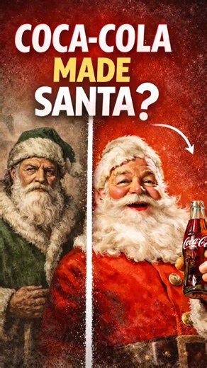 How Coca-Cola Made Red Santa Claus!