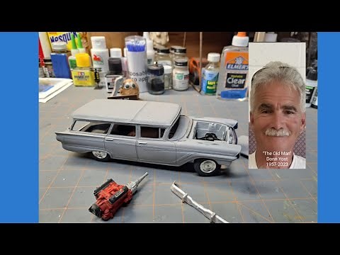 Tinkering with the Revell '57 Country Squire and remembering Donn Yost