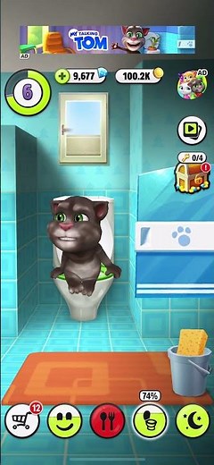 My talking Tom poop 2