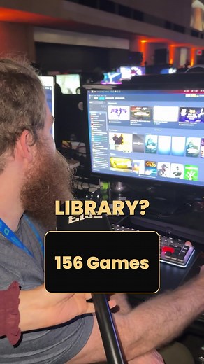 Biggest Steam library – What’s your score? 📈 #ewc #esportsworldcup #gamingontiktok