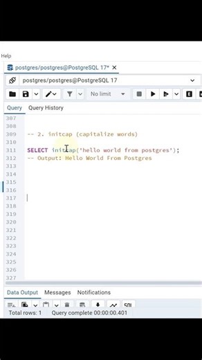 Auto-Capitalize Words with initcap