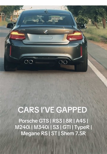 Cars I've Gapped: A Speed Enthusiast's Journey