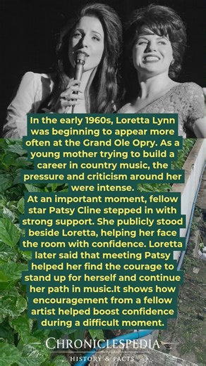 When Patsy Cline Stood Up for Loretta Lynn