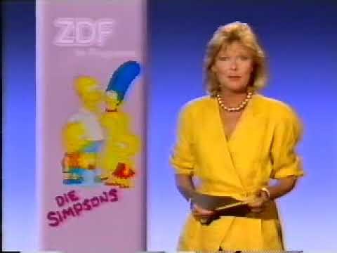Simpsons - 1. Folge im deutschen TV mit Nachspann (1991)