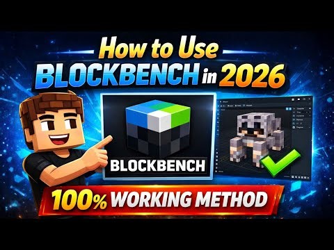 BLOCKBENCH for BEGINNERS - The Interface & All Basics