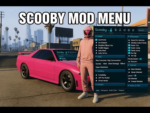The best FREE mod menu right now(better than yim) SCOOBY MOD MENU(Install and setup guide)